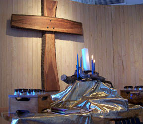 Advent altar 2008